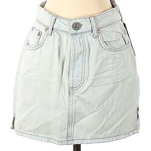 One teaspoon Brando Mini Denim Skirt size 26 NWT